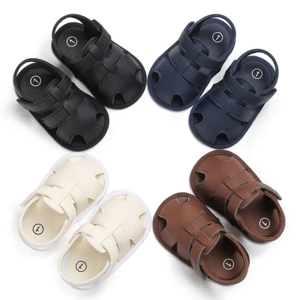 0-18M Unisex Baby Shoes Summer Baby Boys Breathable Anti-Slip Sandals Newborn Soft Walking Shoes Baby Girls Shoes Sandalias