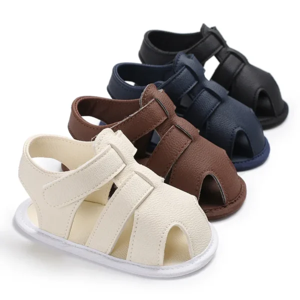 0-18M Unisex Baby Shoes Summer Baby Boys Breathable Anti-Slip Sandals Newborn Soft Walking Shoes Baby Girls Shoes Sandalias - Image 2