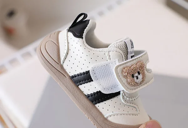 2025 Fashion Toddler Shoes For Baby PU Leather Infant Girl's Sneakers Soft-soled Ergonomics Newborn Boy's Sport Shoes First Step - Image 4