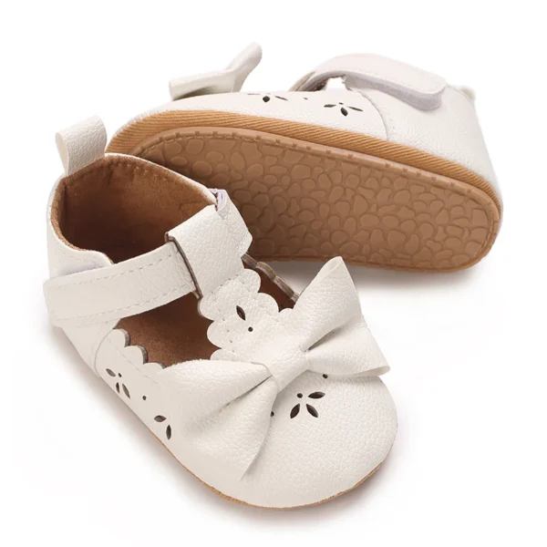 Baby Girl Shoes Infant Toddler Walking Flat Shoes Soft Sole Princess Mary Jane Shoes Prewalkers Wedding Dress Shoes Crib Shoes - Image 3