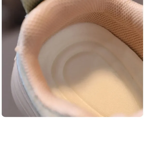 PU Leather Children Shoes Designers Kid's Sneakers Ergonomics Soft-soled Girl's Sneakers Anti-slippery Sport Shoes Toddler Shoes - Image 3