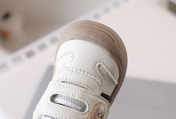 2025 Fashion Toddler Shoes For Baby PU Leather Infant Girl's Sneakers Soft-soled Ergonomics Newborn Boy's Sport Shoes First Step - Image 2