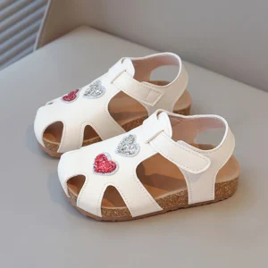 2025 Summer Sandals For Children Tor Protection Kid's Sandals PU Leather Trend Fashion Boy's Girl's Water Shoes Fashion Footwear