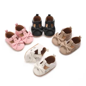 Baby Girl Shoes Infant Toddler Walking Flat Shoes Soft Sole Princess Mary Jane Shoes Prewalkers Wedding Dress Shoes Crib Shoes