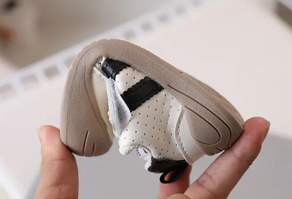 2025 Fashion Toddler Shoes For Baby PU Leather Infant Girl's Sneakers Soft-soled Ergonomics Newborn Boy's Sport Shoes First Step - Image 5