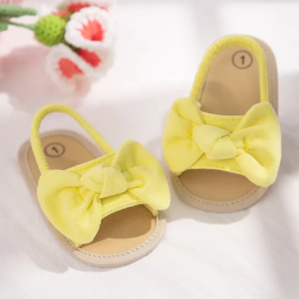 Fashion Summer Baby Girls Sandals Newborn Baby Shoes Casual Soft Bottom Non-slip Breathable Shoes Classic Hundred Toddler Shoes - Image 2