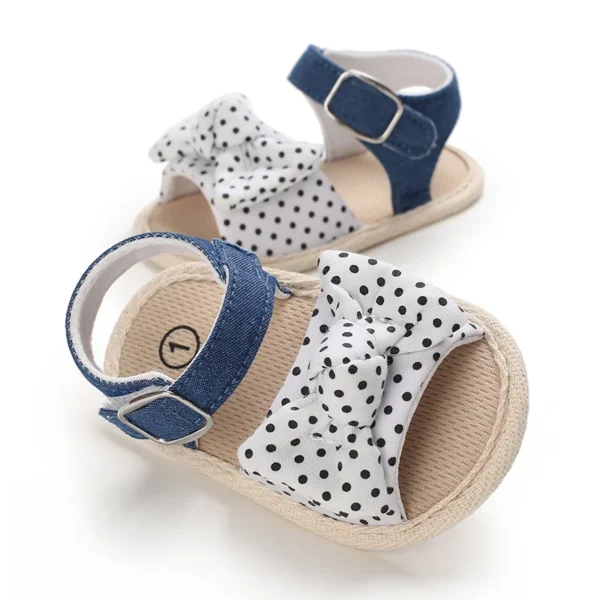 Summer Fashion Newborn Baby Girls Princess Shoes Prewalker Toddler Summer Sandals Beach Shoes Slipper First Walker - Image 2